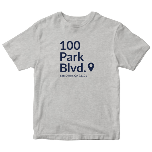 San Diego Baseball Stadium Kids T-shirt