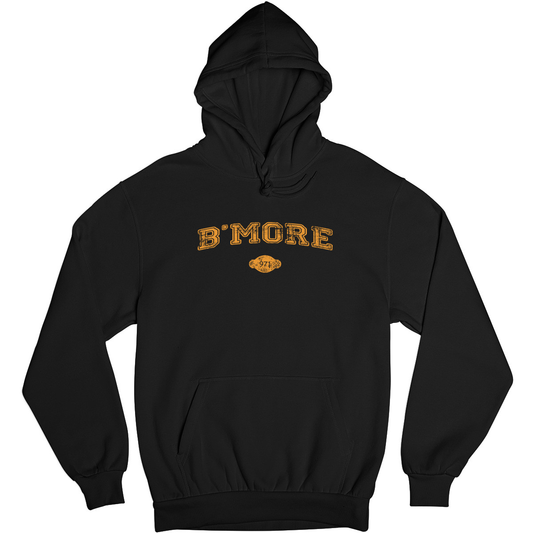B'more 1729 Represent Unisex Hoodie | Black