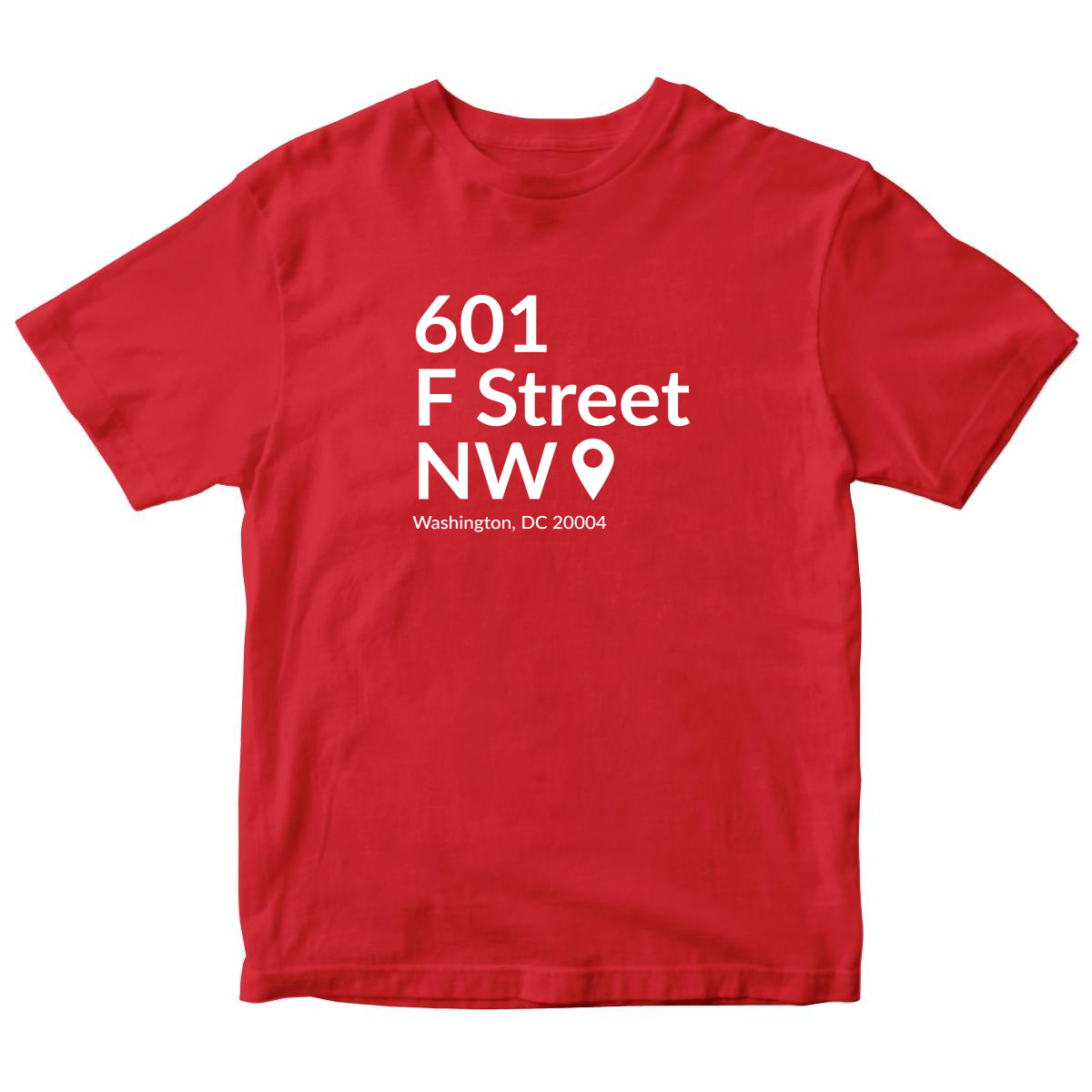 Washington D.C. Basketball Stadium Kids T-shirt