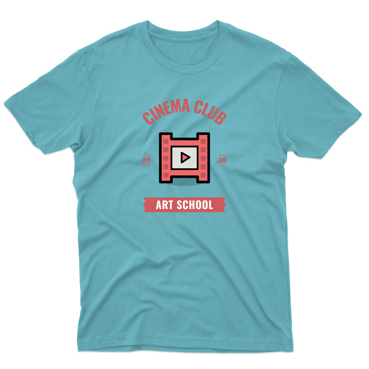 Cinema Club Art School 2020 Men's T-shirt | Turquoise