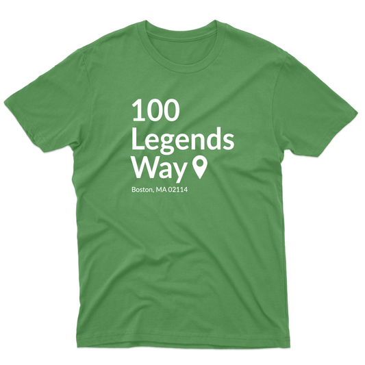 Boston Basketball Stadium Men's T-shirt | Green