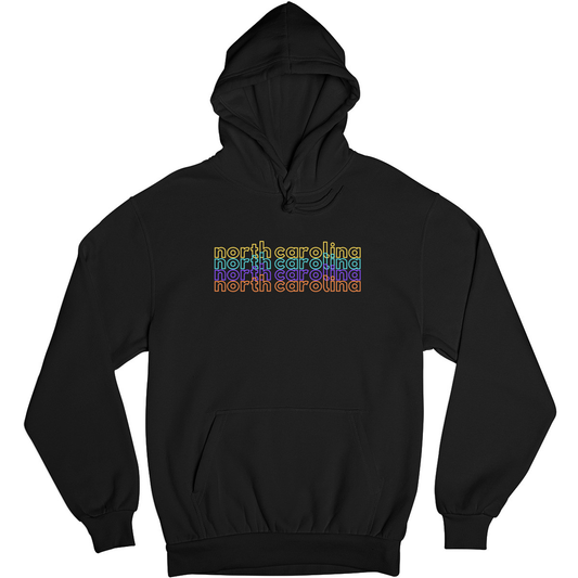 North Carolina Unisex Hoodie | Black