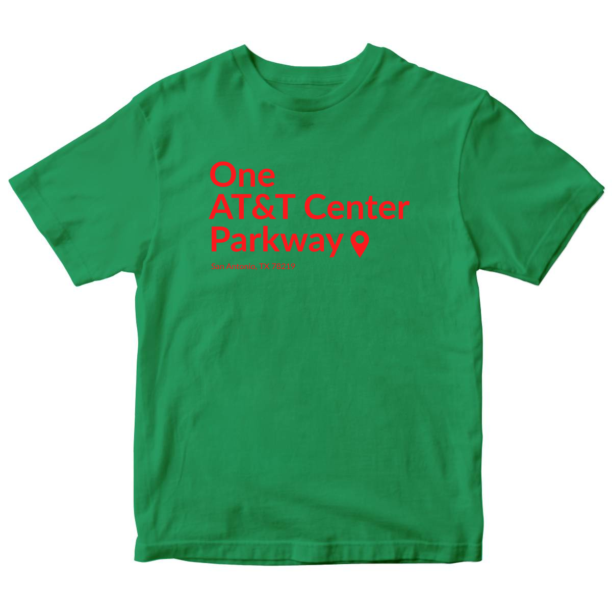 San Antonio Basketball Stadium Kids T-shirt
