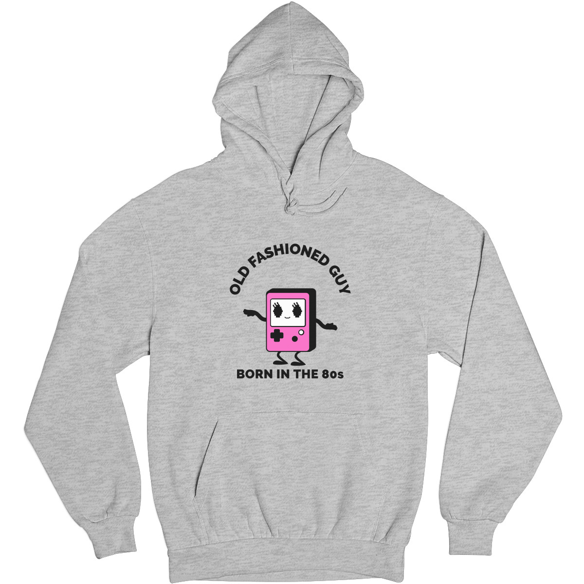 Old Fashioned Guy Unisex Hoodie | Gray