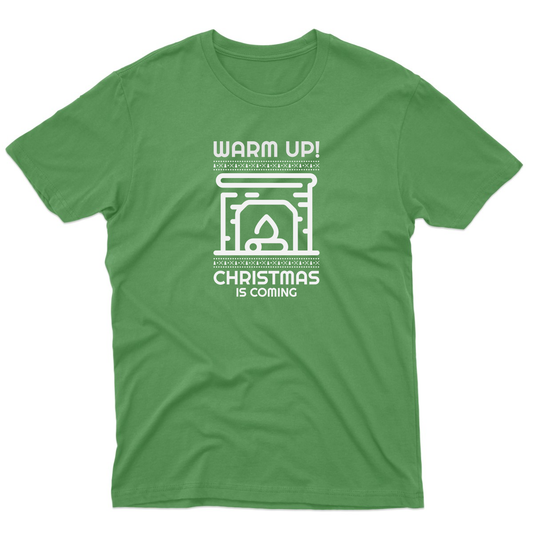 Christmas Is Coming Men's T-shirt | Green