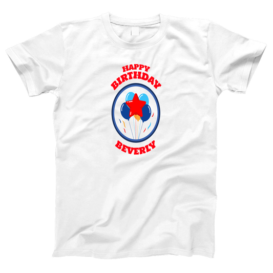 Happy Birthday Beverly Women's T-shirt | White