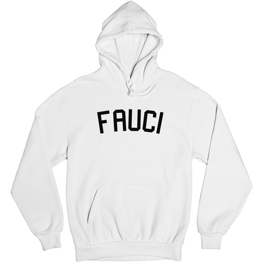 Fauci Unisex Hoodie | White