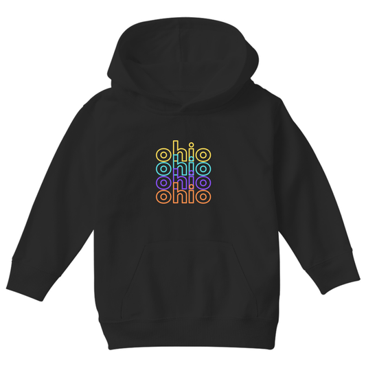 Ohio Kids Hoodie | Black