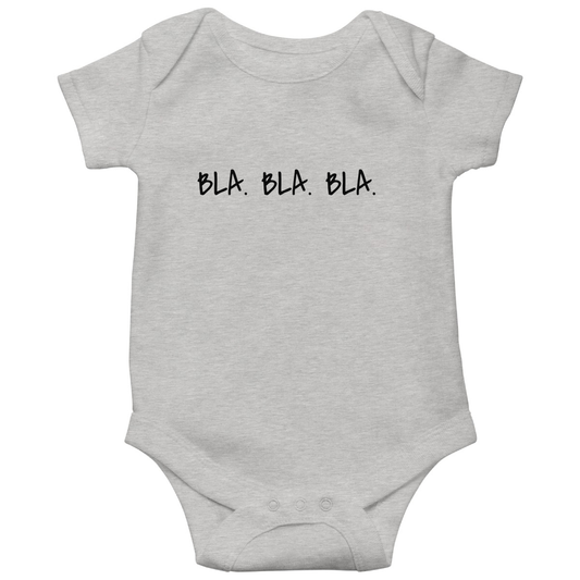 BLA BLA Baby Bodysuits | Gray