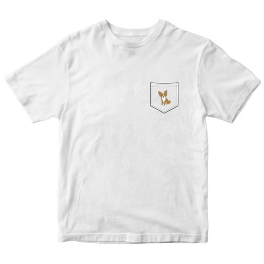 Adorable Chihuahua Kids T-shirt | White
