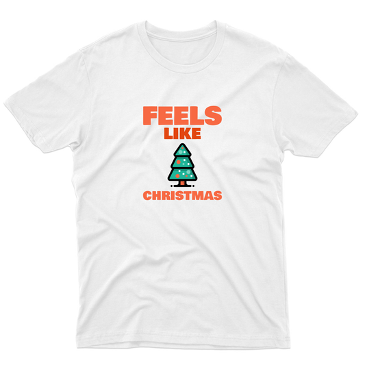 Feels Like Christmas Men's T-shirt | White