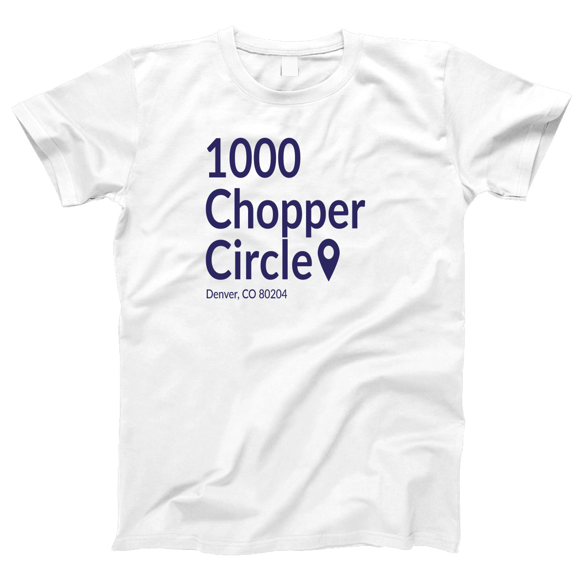 Colorado Hockey Stadium Women's T-shirt | White