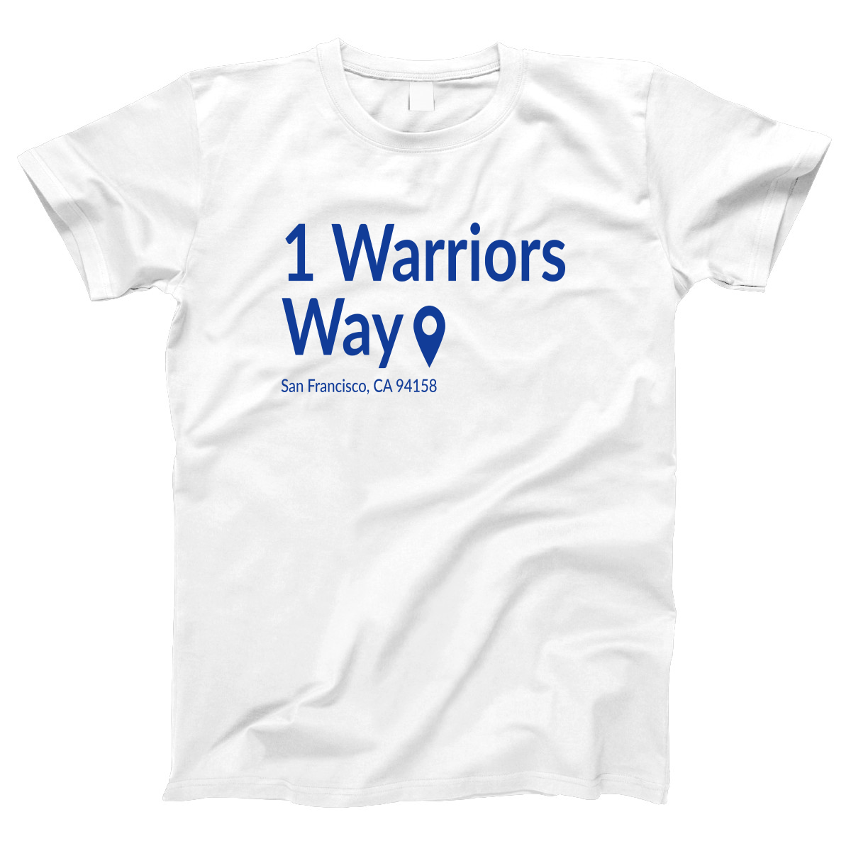 Golden State Basketball Stadium Women's T-shirt | White