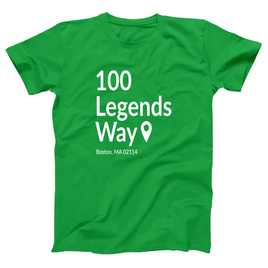 Boston Basketball Stadium Women's T-shirt | Green