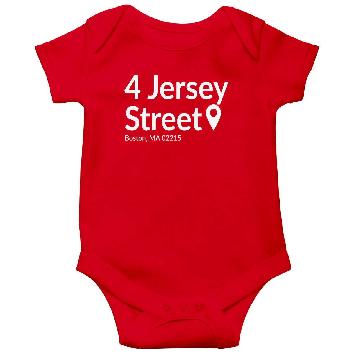 Boston Baseball Stadium Baby Bodysuits