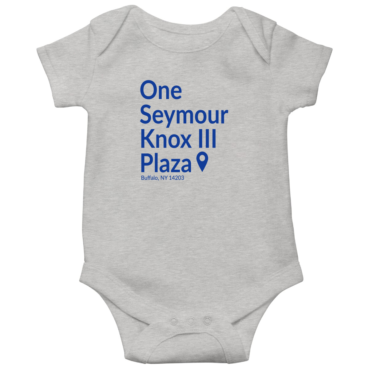 Buffalo Hockey Stadium Baby Bodysuits