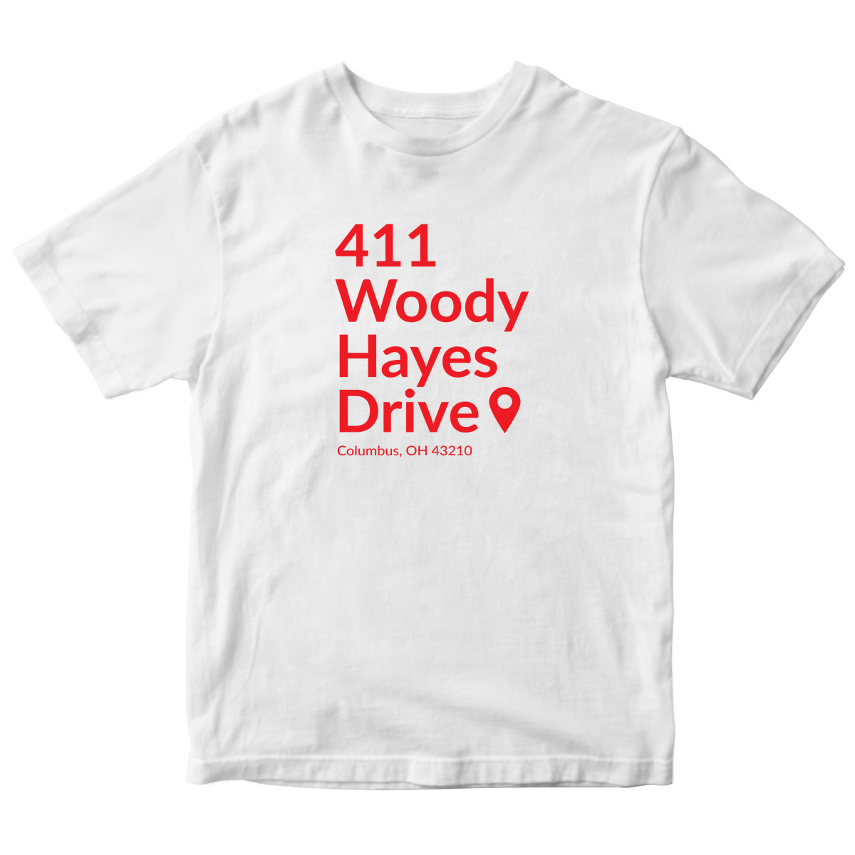 Ohio State Football Stadium Kids T-shirt
