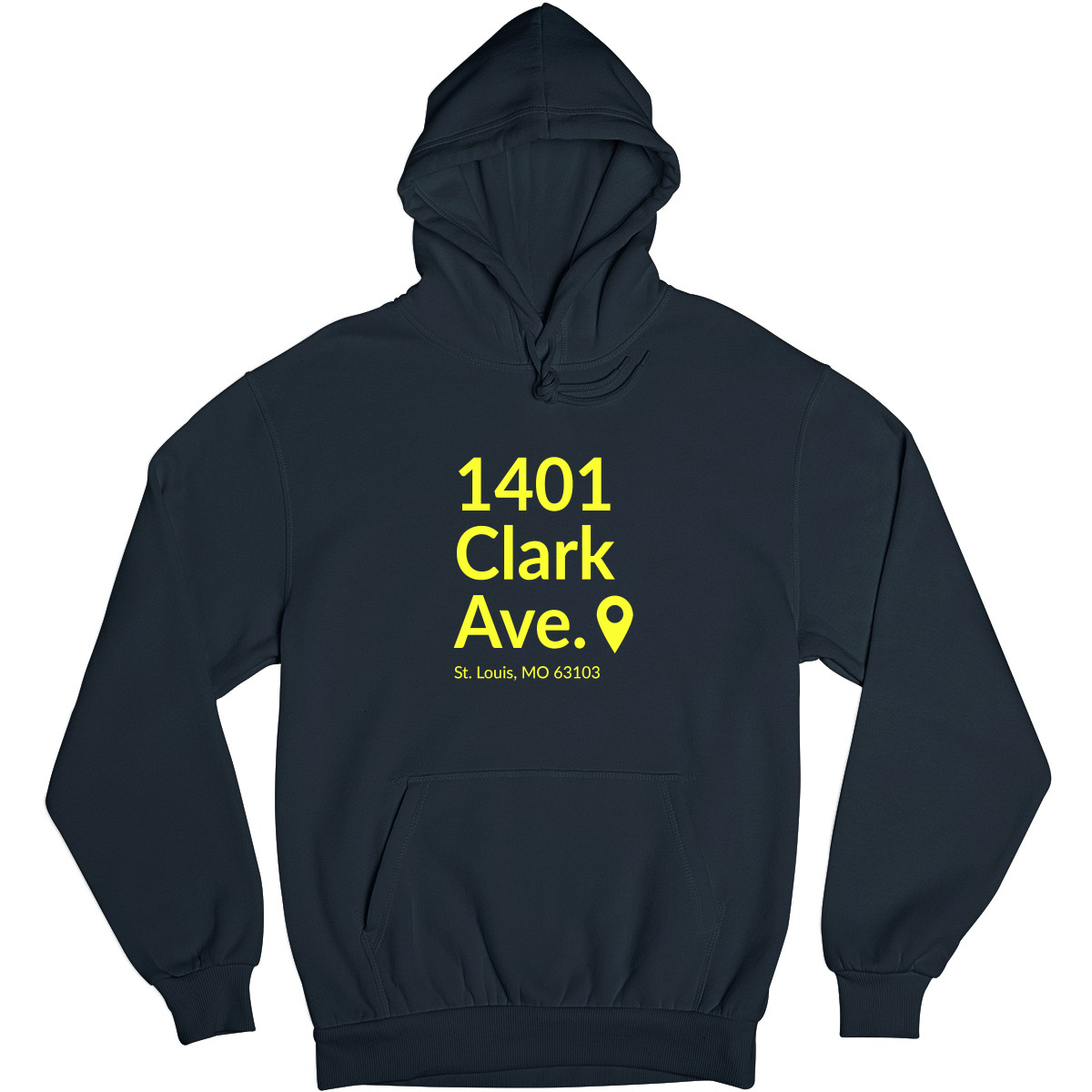 St. Louis Hockey Stadium Unisex Hoodie | Navy