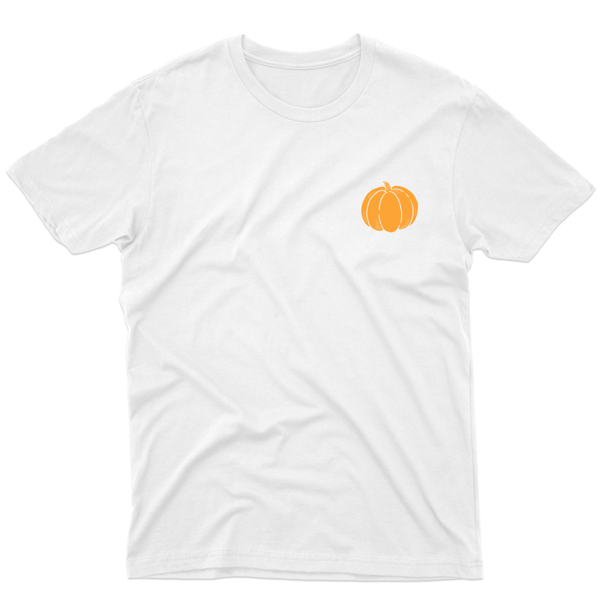 Pumpkin Pocket Men's T-shirt | White