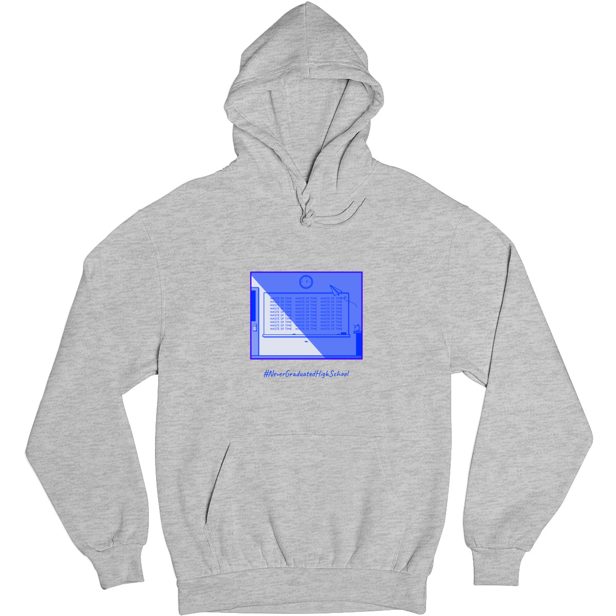 High School Dropout Unisex Hoodie | Gray