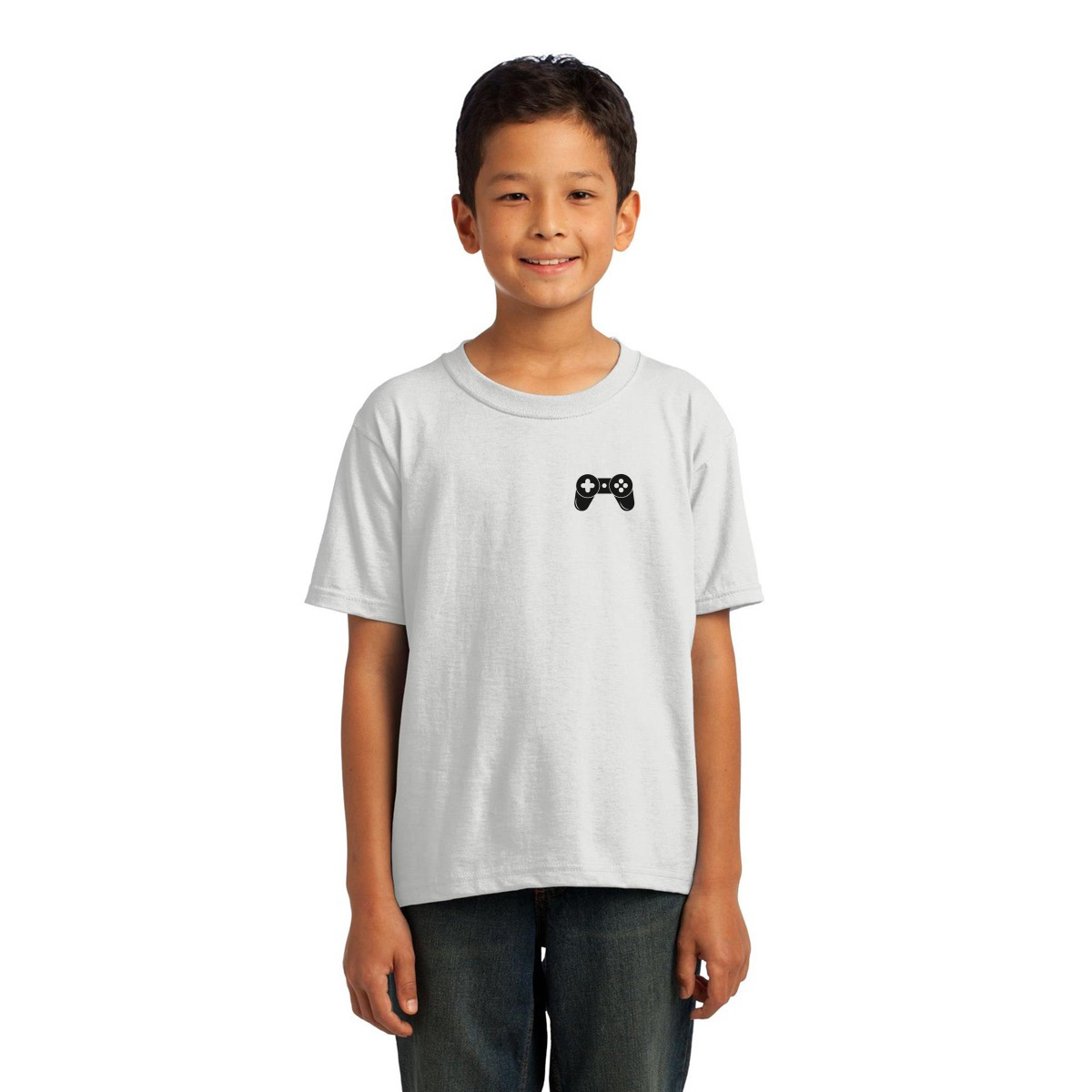 Game Console Kids T-shirt | White