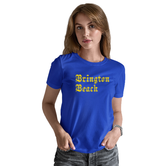 Brighton Beach Gothic Represent Women's T-shirt | Blue