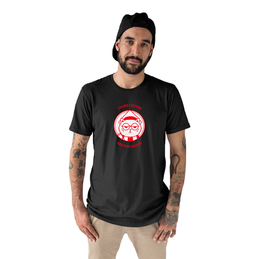I Hope I Never See You Again Men's T-shirt | Black