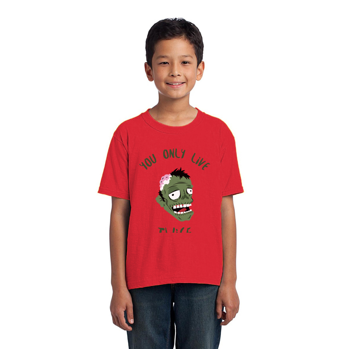 You Only Live Twice Kids T-shirt | Red