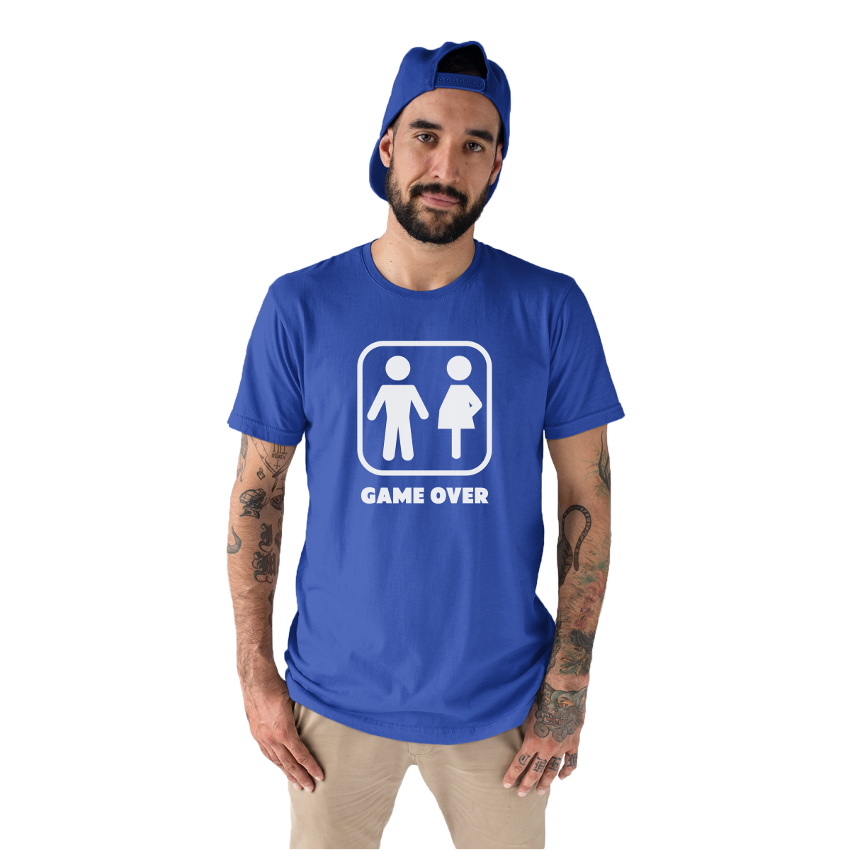 Game Over Men's T-shirt | Blue