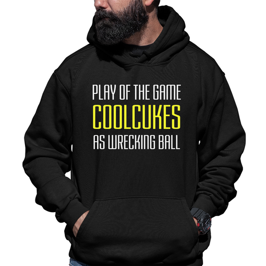 Play of the Game Unisex Hoodie | Black