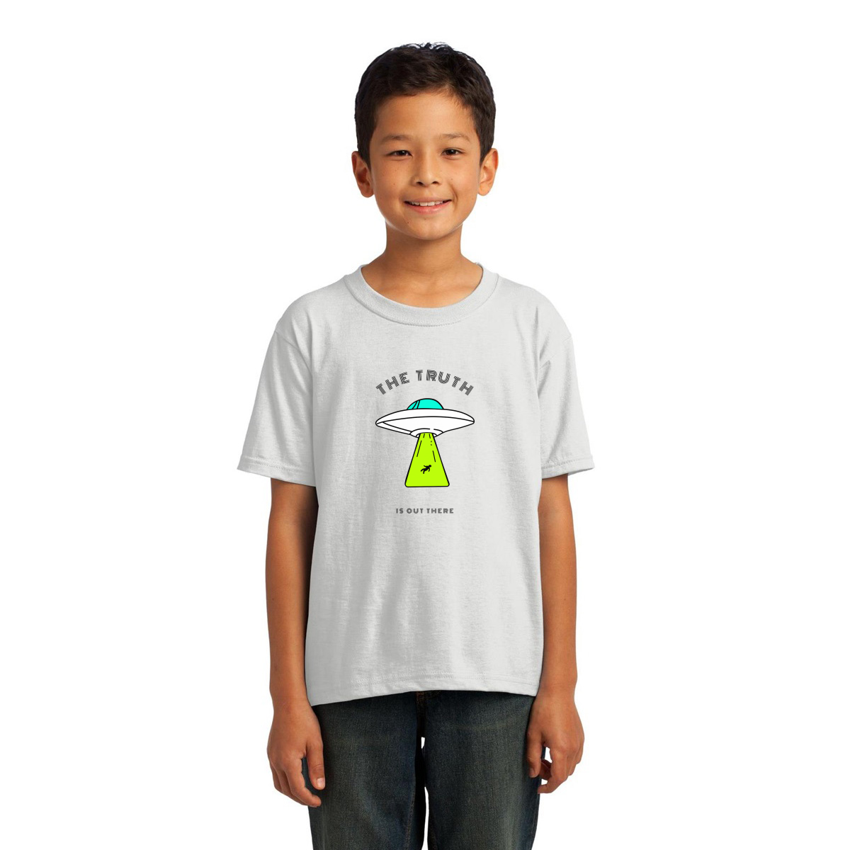 The Truth Is Out There Kids T-shirt | White