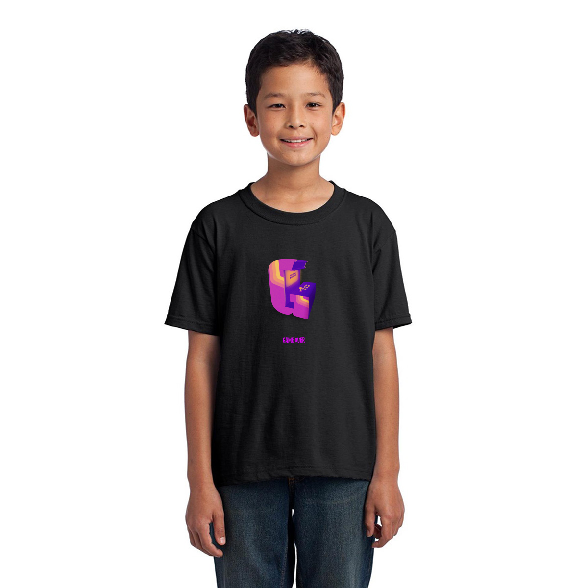 Game Over Kids T-shirt | Black