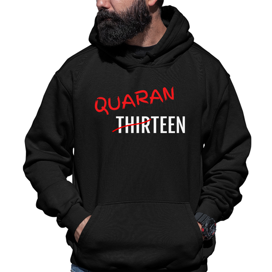 Quaranteen 13th Birthday Unisex Hoodie | Black