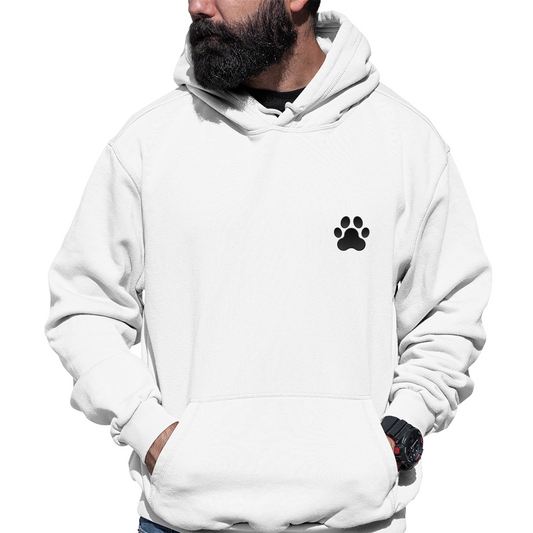 Paw Unisex Hoodie | White