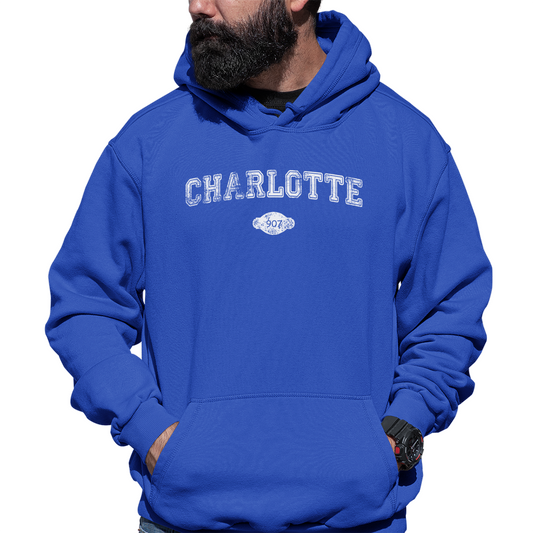 Charlotte Represent Unisex Hoodie | Blue