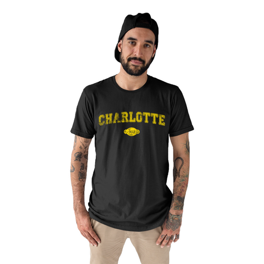 Charlotte Represent Men's T-shirt | Black