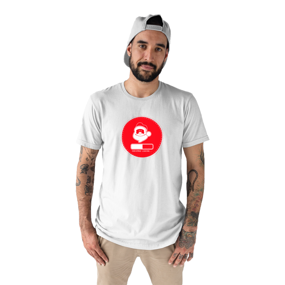 Christmas Loading Men's T-shirt | White