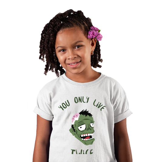 You Only Live Twice Kids T-shirt | White