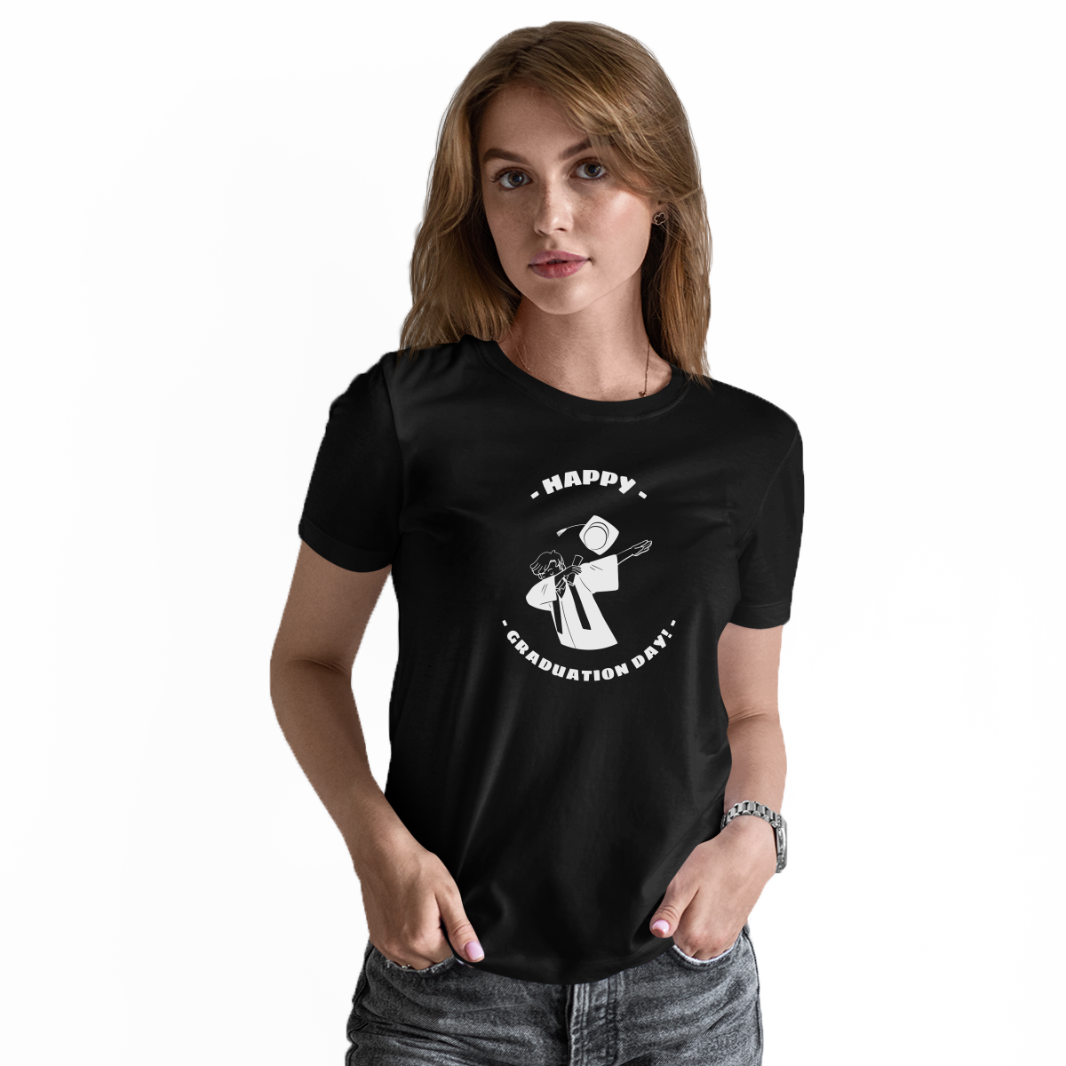 Happy Graduation Day Women's T-shirt | Black
