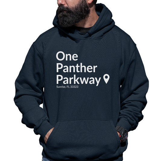 Florida Hockey Stadium Unisex Hoodie | Navy