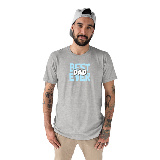 Best Dad Ever Men's T-shirt | Gray