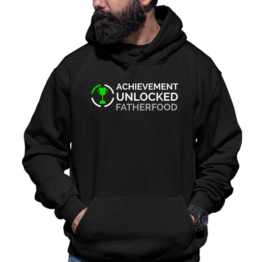 Achievement Unlocked Unisex Hoodie | Black