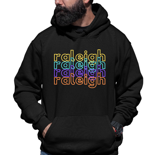 Raleigh Unisex Hoodie | Black