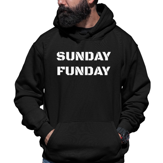 Sunday Funday Unisex Hoodie | Black