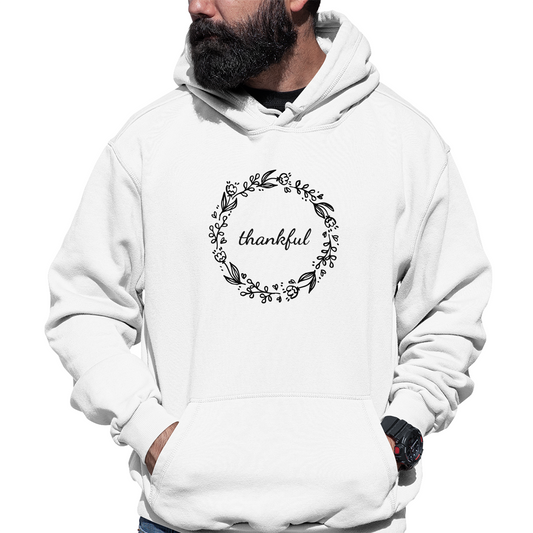 Thankful Unisex Hoodie | White