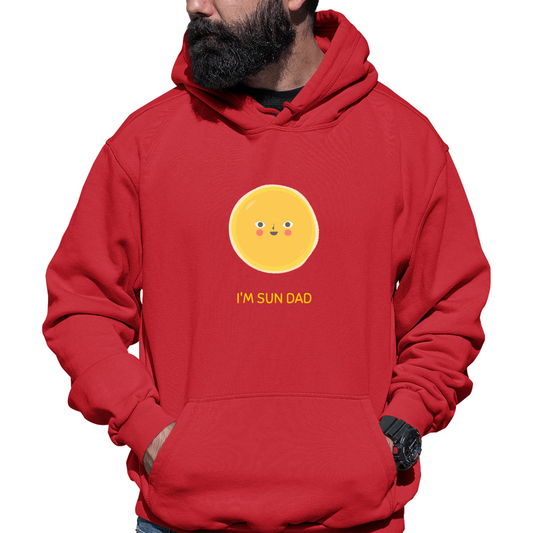 I'm sun dad Unisex Hoodie | Red