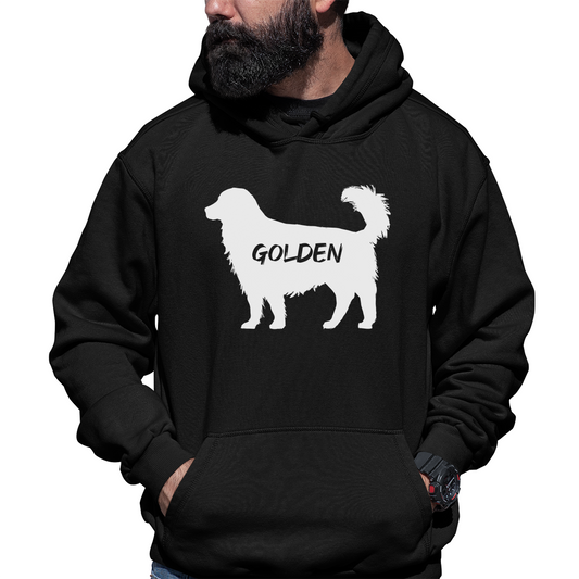 Golden Retriever Unisex Hoodie | Black