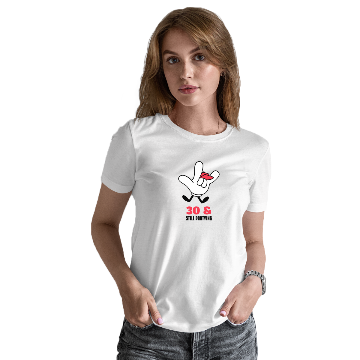 Thirty and Still Partying Women's T-shirt | White