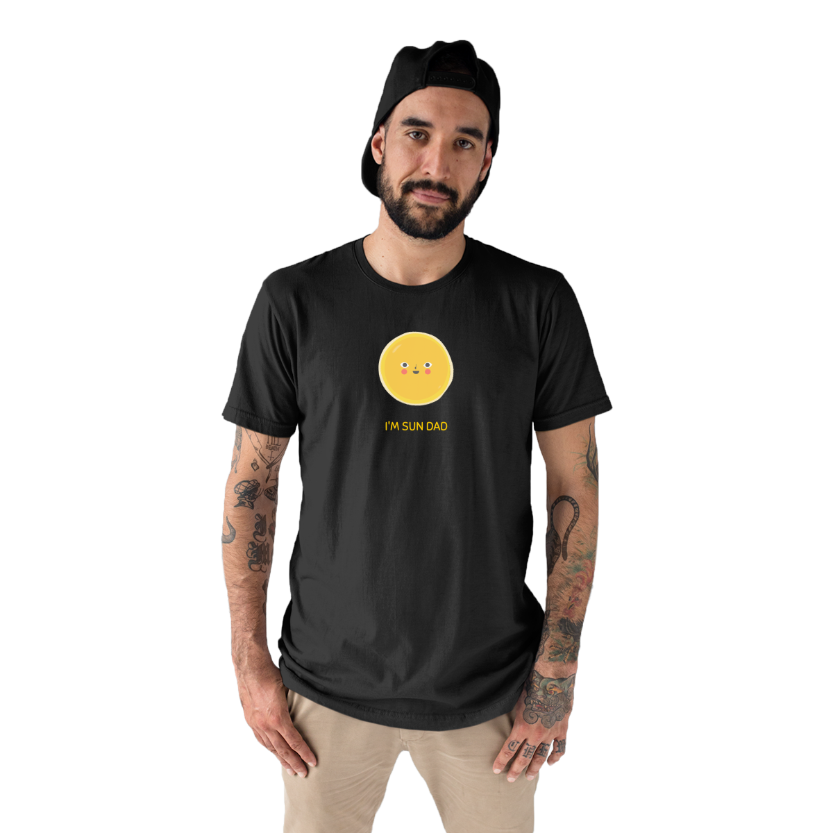 I'm Sun Dad Men's T-shirt | Black