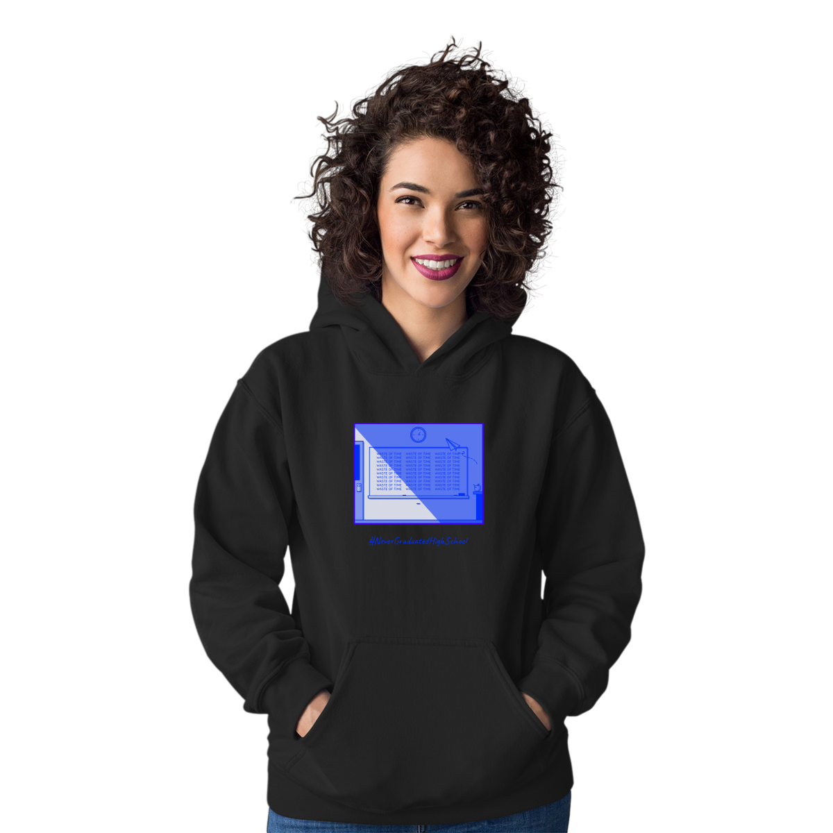High School Dropout Unisex Hoodie | Black